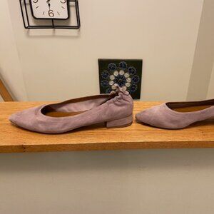 Aquatalia WeatherProof Suede Dress Shoes EXCELLENT USED CONDITION 38.5